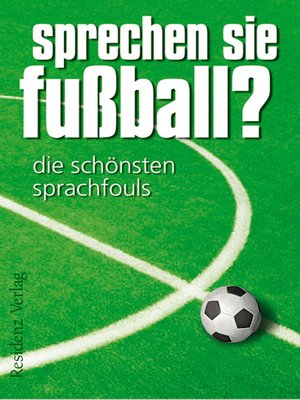 cover image of Sprechen Sie Fußball? Band I